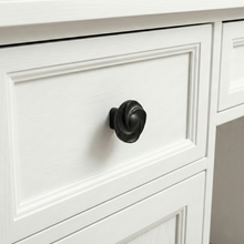 Petite Square Dome Knob – Zinc Knob — view 1