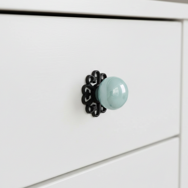 Vivara Globe Dome Knob – Ceramic Knob — alternate view