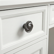 Petite Square Dome Knob – Zinc Knob — view 3