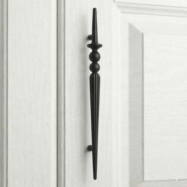 Tuva Linear Wardrobe Handle in Matte Black