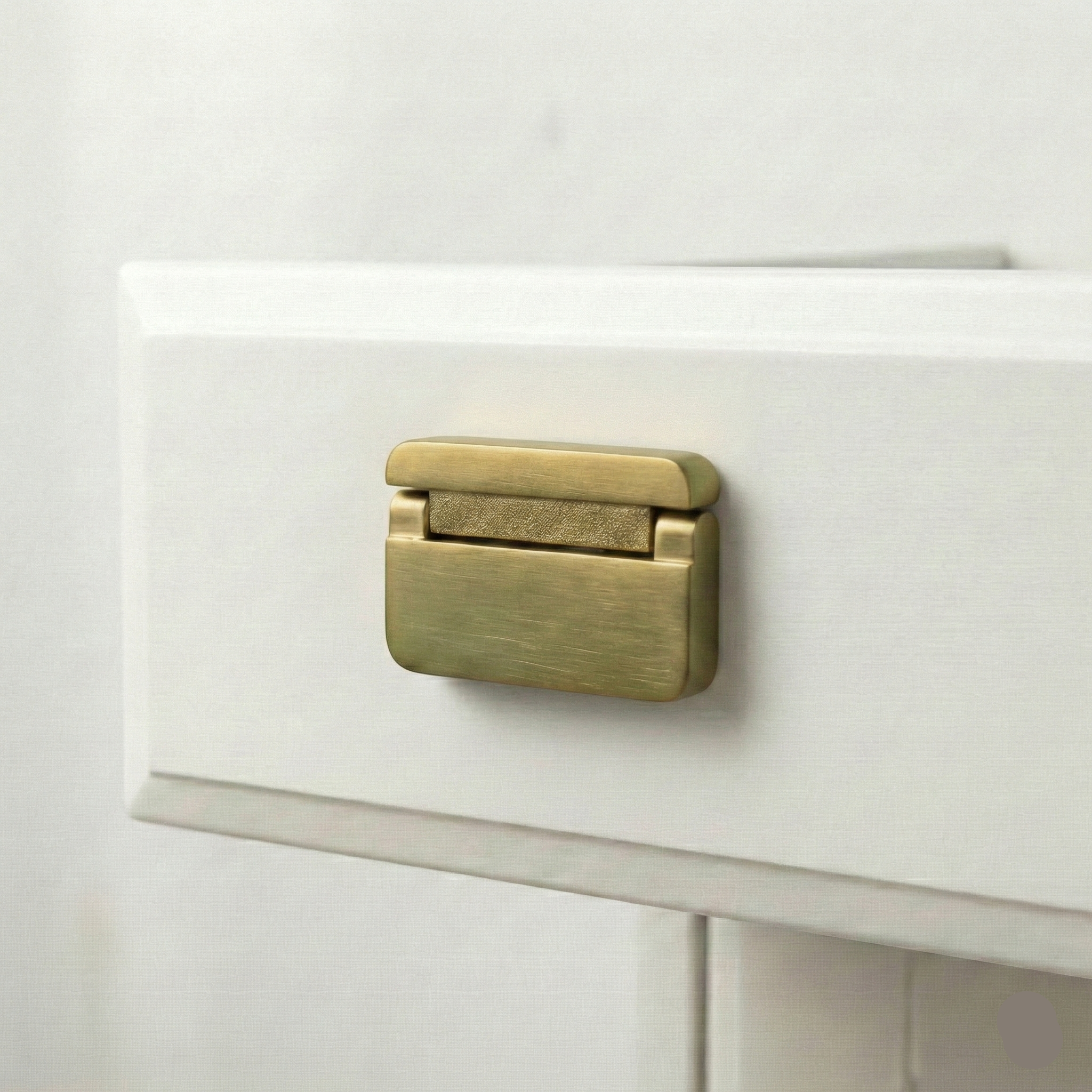 Arc Flat Oval Knob – Zinc Knob