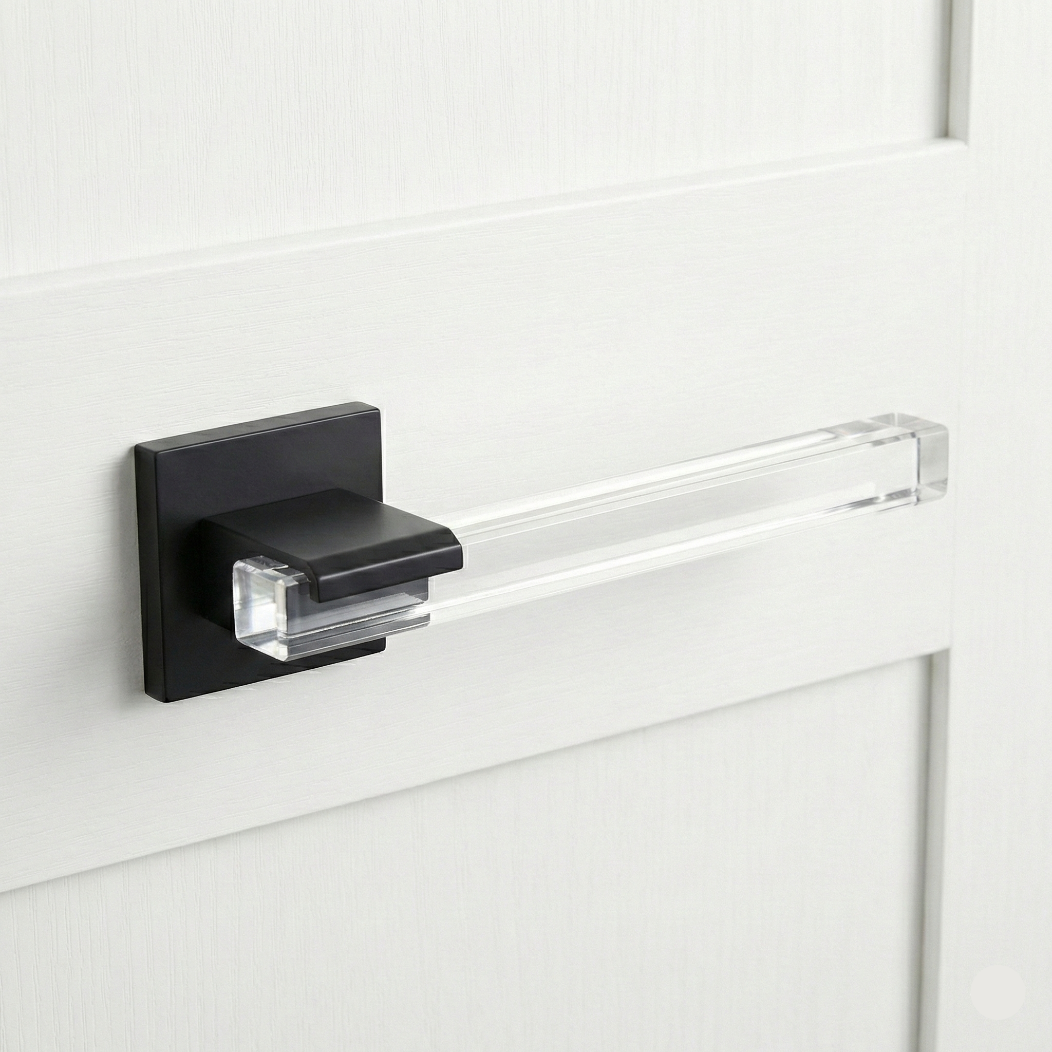 Crystal Arc Mortise Set –  Mortise Handles