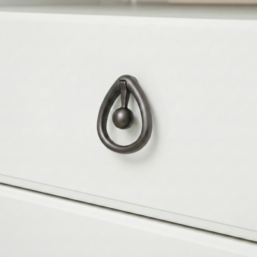 Hera Sculptural Knob – Zinc Knob — view 3