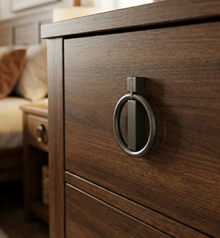 Crest Arch Bar Knob – Zinc Knob — view 2