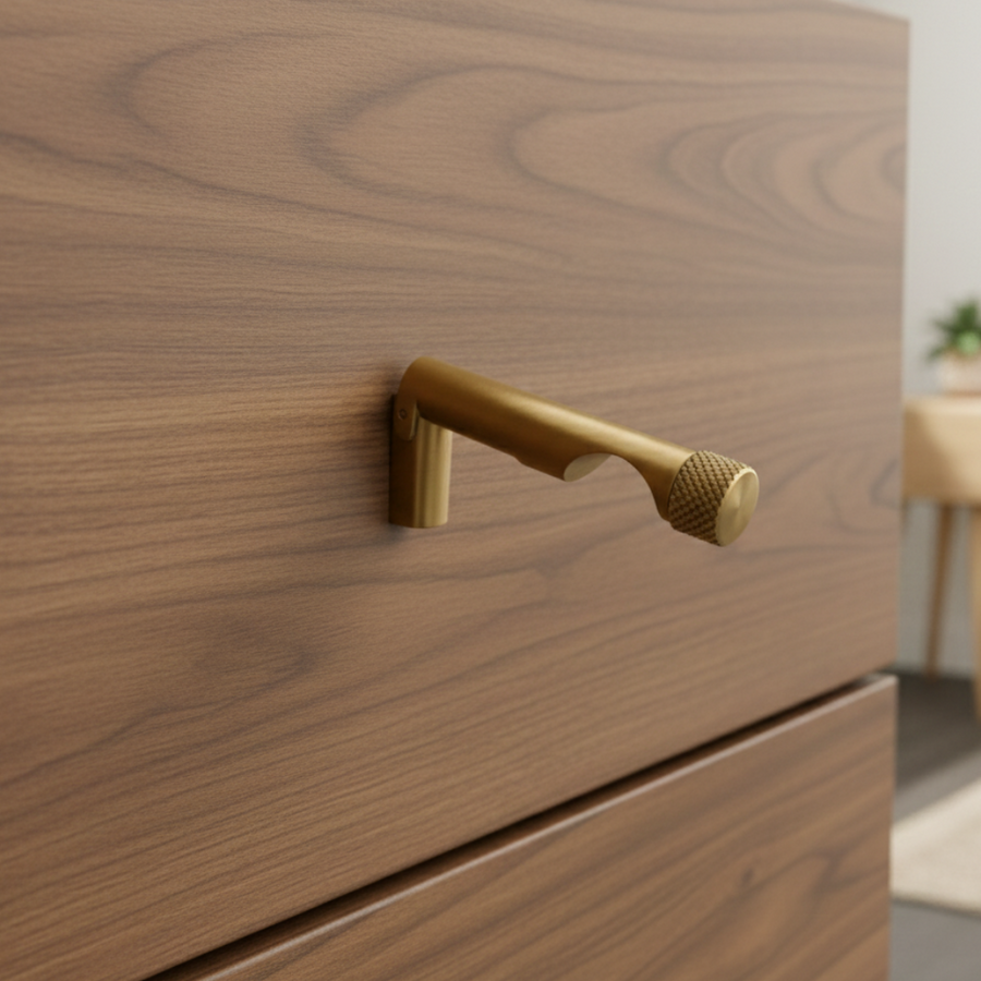 Slimline Bar Knob – Zinc Knob — view 7