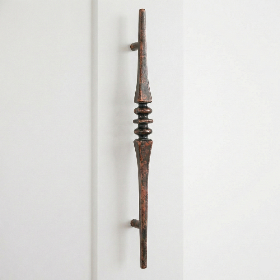 Sintra Iridescent Linear Handle in Sedef Copper – aluminium wardrobe handle