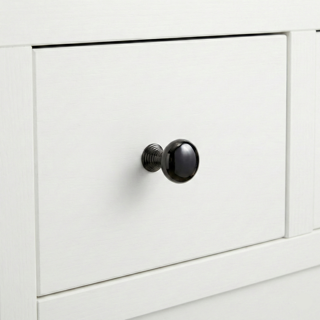 Petite Duo Tower Knob – Zinc Knob
