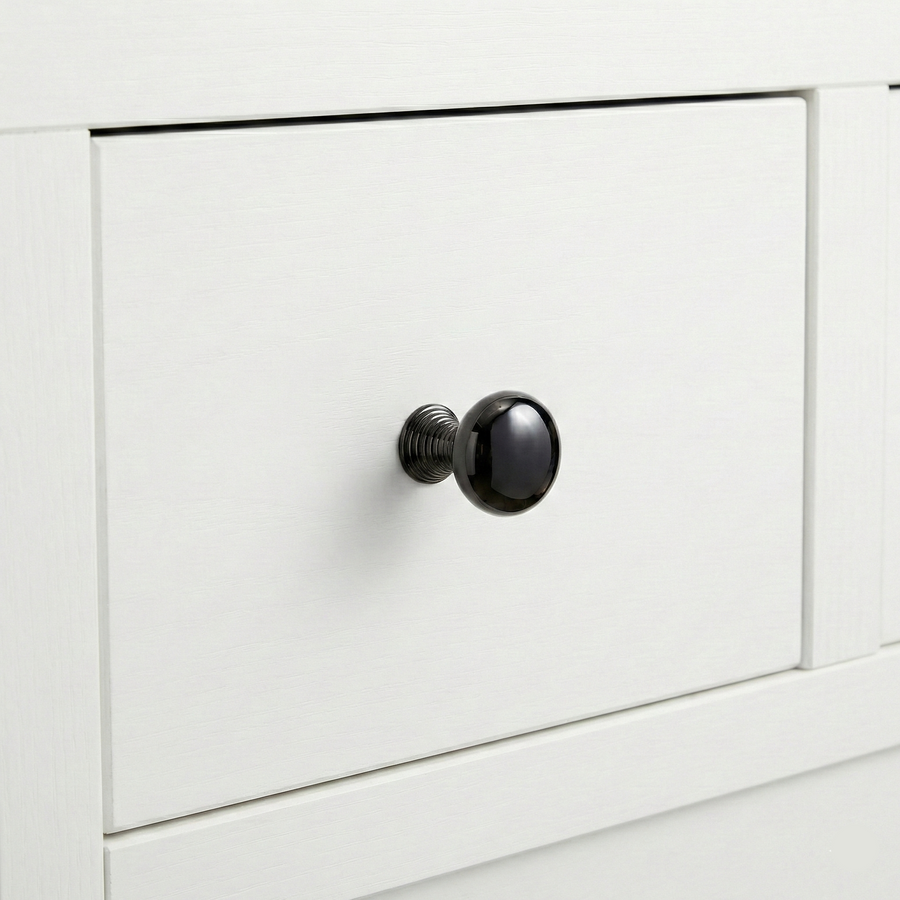 Petite Duo Tower Knob – zinc knob, view 4