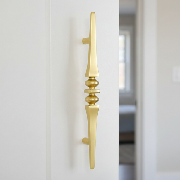 Sintra Iridescent Linear Handle in PVD Gold