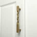 Twig Sculptural Brass Door Handle – Brass handles