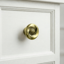 Square Dome Knob – Zinc Knob — view 1