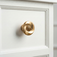 Square Dome Knob – Zinc Knob — view 3