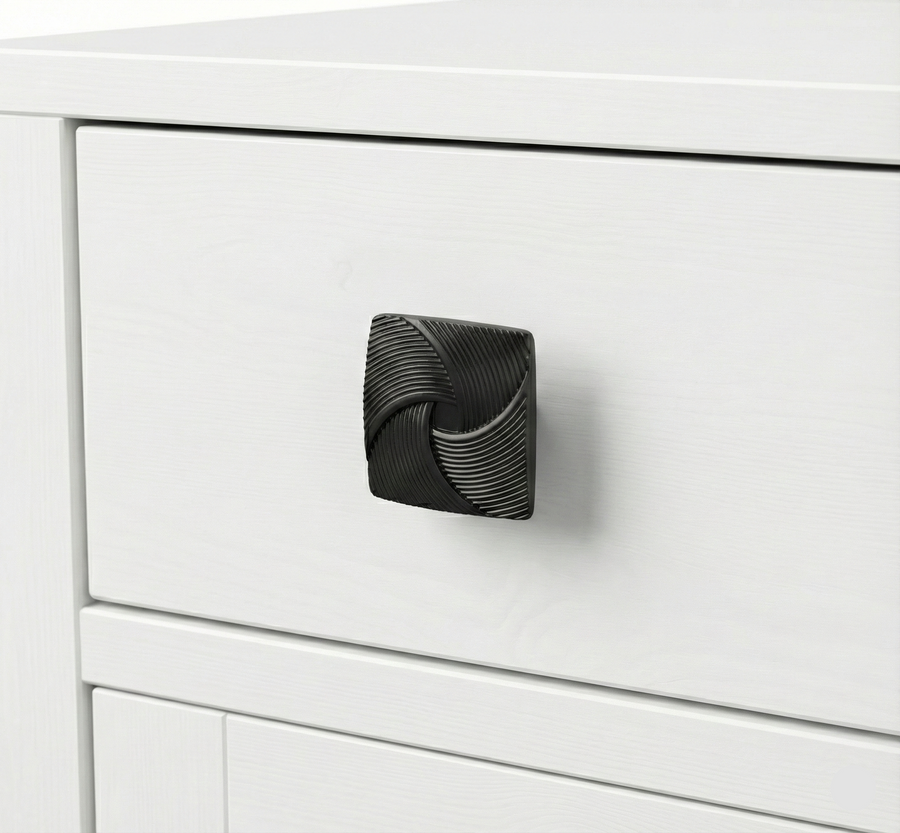 Flat Disc Compact Knob – zinc knob, view 5