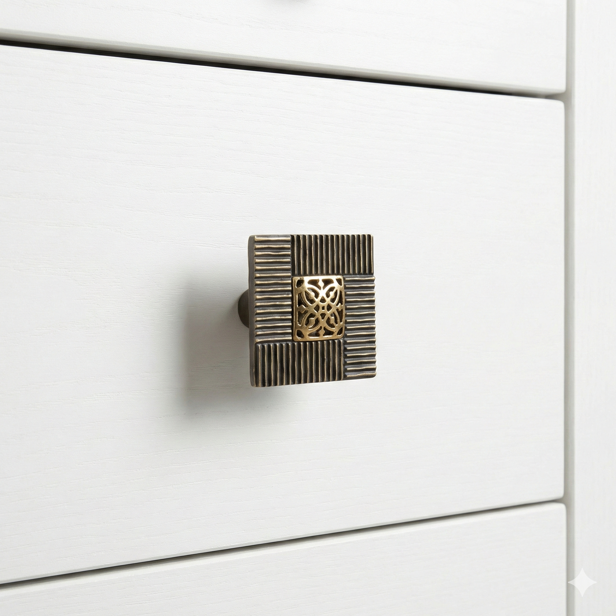 Square Solid Brass Push Plate – Brass Knob