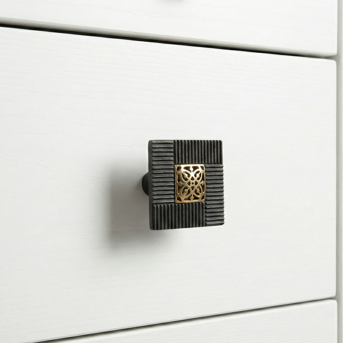 Square Solid Brass Push Plate – Brass Knob