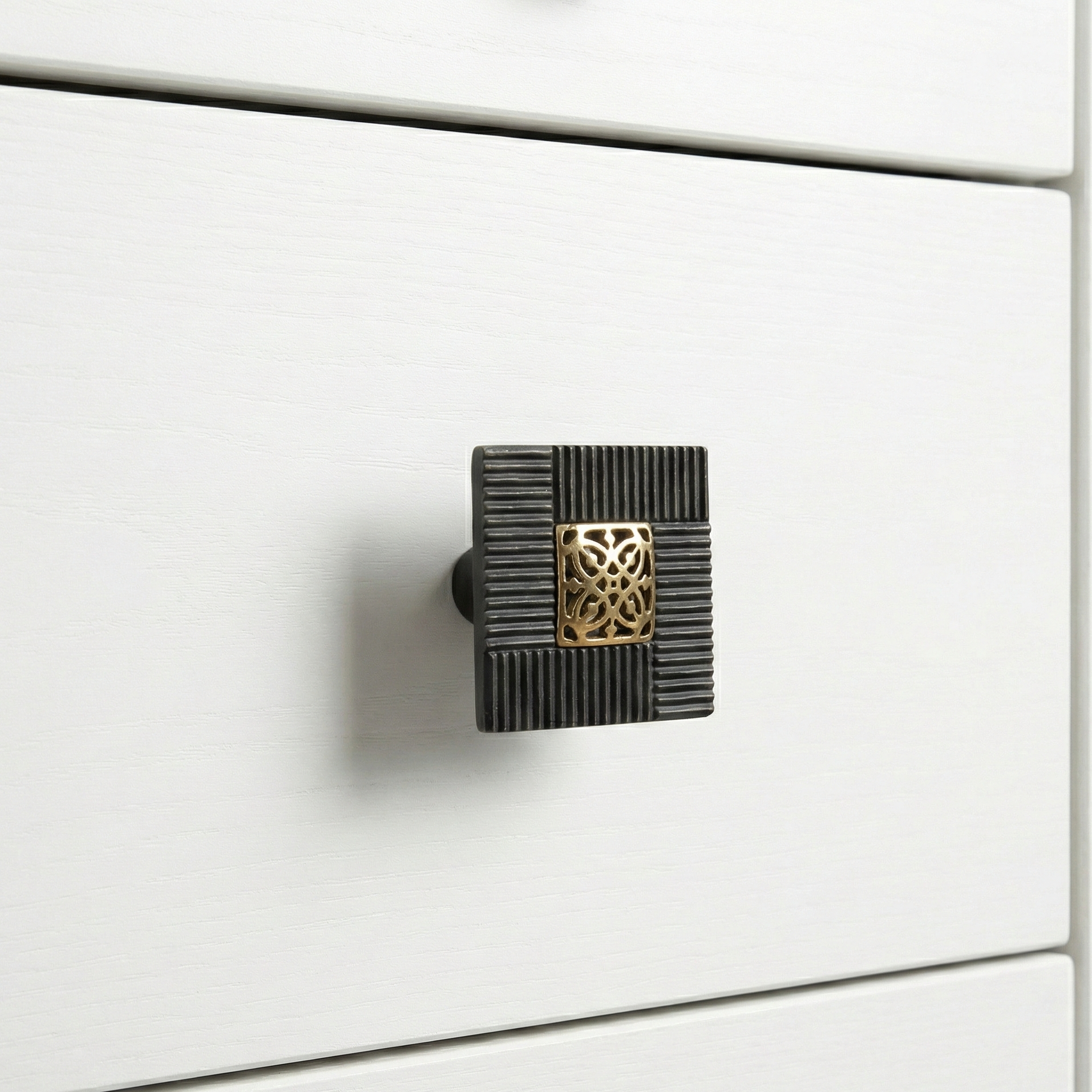 Square Solid Brass Push Plate – Brass Knob