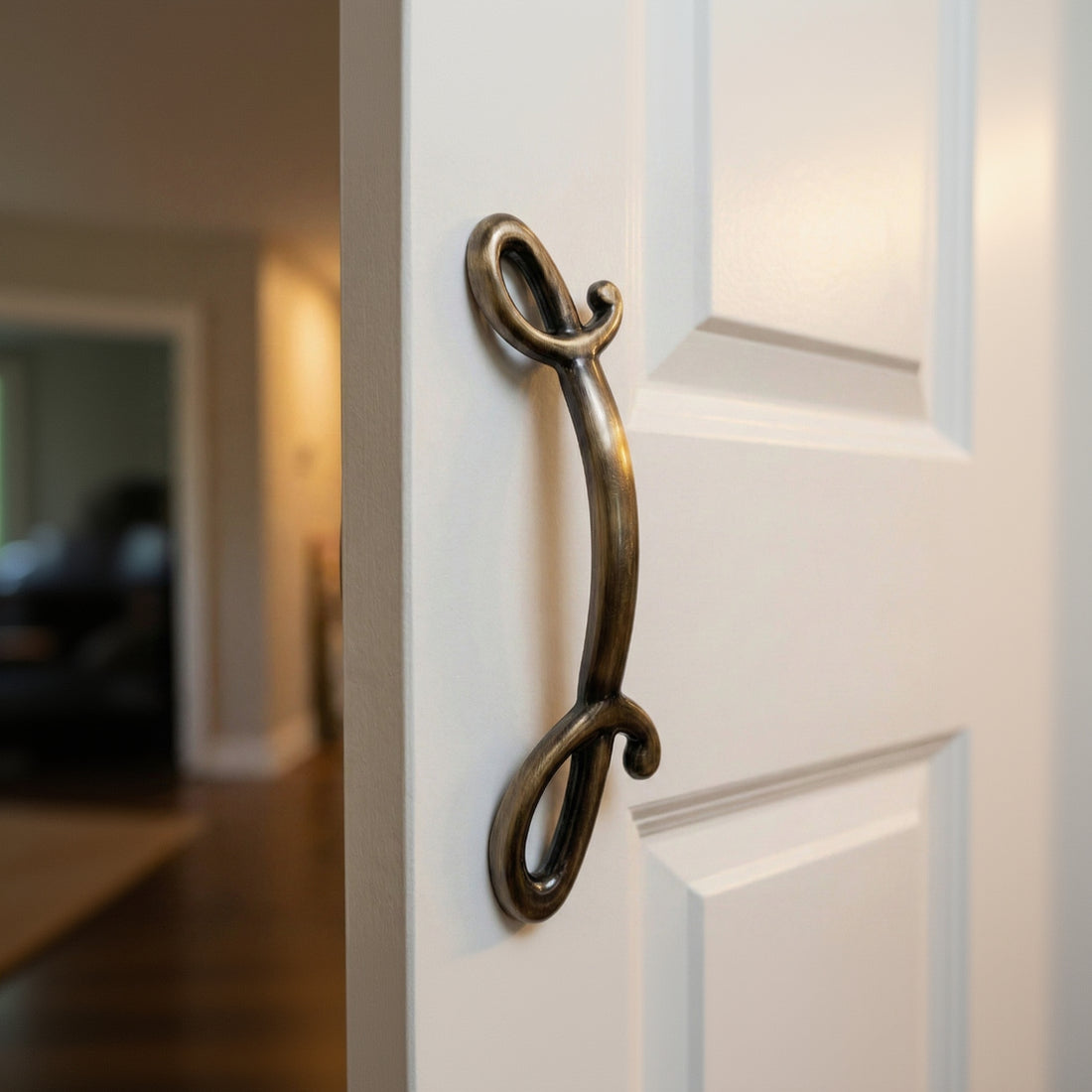 Arc Classic Brass Door Handle – Brass handles