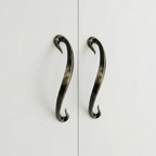 Tapered Solid Brass Door Handle – Brass handles
