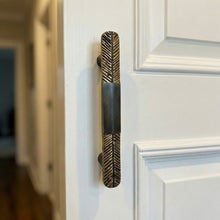Stem Organic Brass Door Handle – Brass handles — view 1